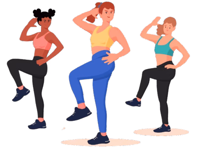 People Exercising - Almonds and Olivez