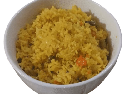 Jamaican Curry Rice Recipe - Updated - Almonds and Olivez - Copyrighted