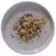 A bowl of Oatmeal - Almonds and Olivez