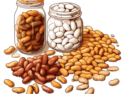 Jamaican and Caribbean foods for weight loss - Beans - Almonds and Olivez