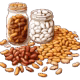 Jamaican and Caribbean foods for weight loss - Beans - Almonds and Olivez
